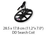 Waterproof, Double-D search coil
